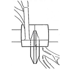 photo:打浆机和固定楔块