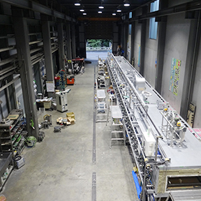 photo:延长烤炉生产线