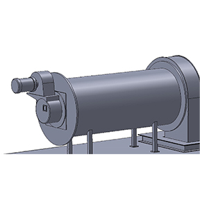 photo:枪型燃烧器・燃烧室